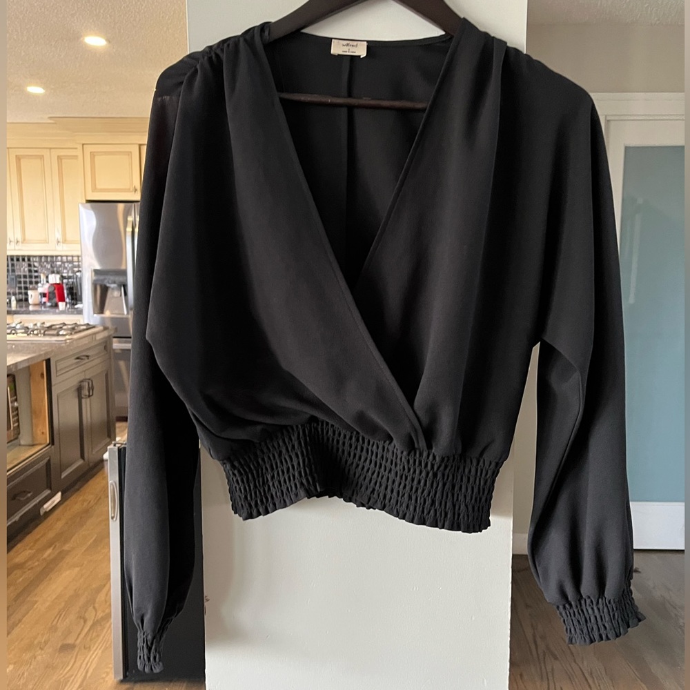 Wilfred cropped blouse